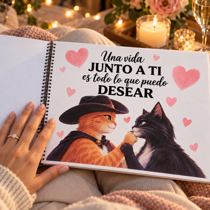 Album imprimible “Te amo como en las películas”