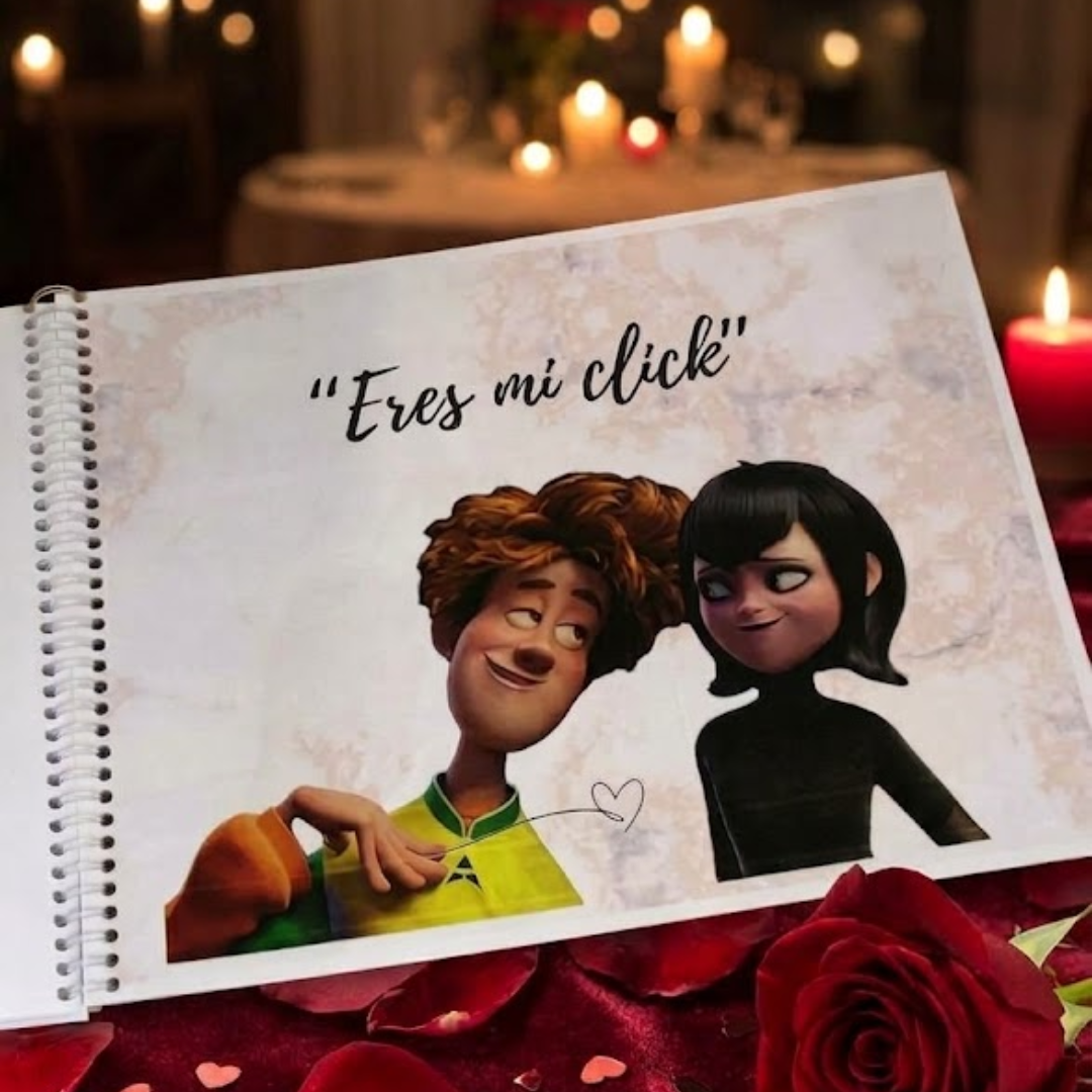 Album imprimible “Te amo como en las películas”